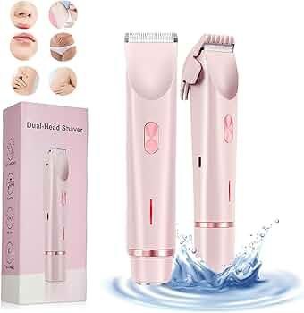 Double Headed Epilator” used for trimming and shaving body hair