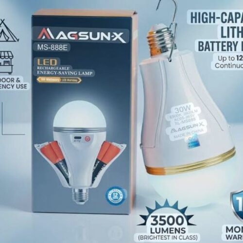 MAGSUN-X SL-MS888 30W LED rechargeable energy-saving lamp