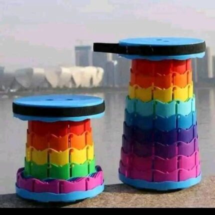 Outdoor Portable Rainbow  Folding Chair